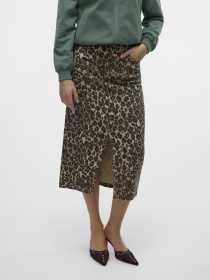 Юбки Vero Moda модель 10329339_Tigers Eye LEOPARD Фото