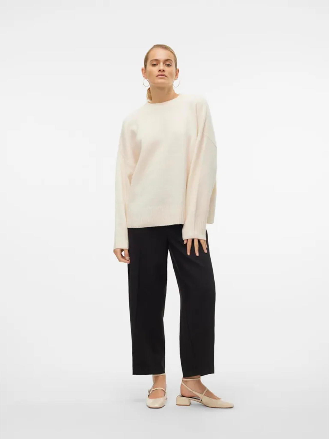 Свитры и кардиганы Vero Moda модель 10320463_Birch MELANGE Фото