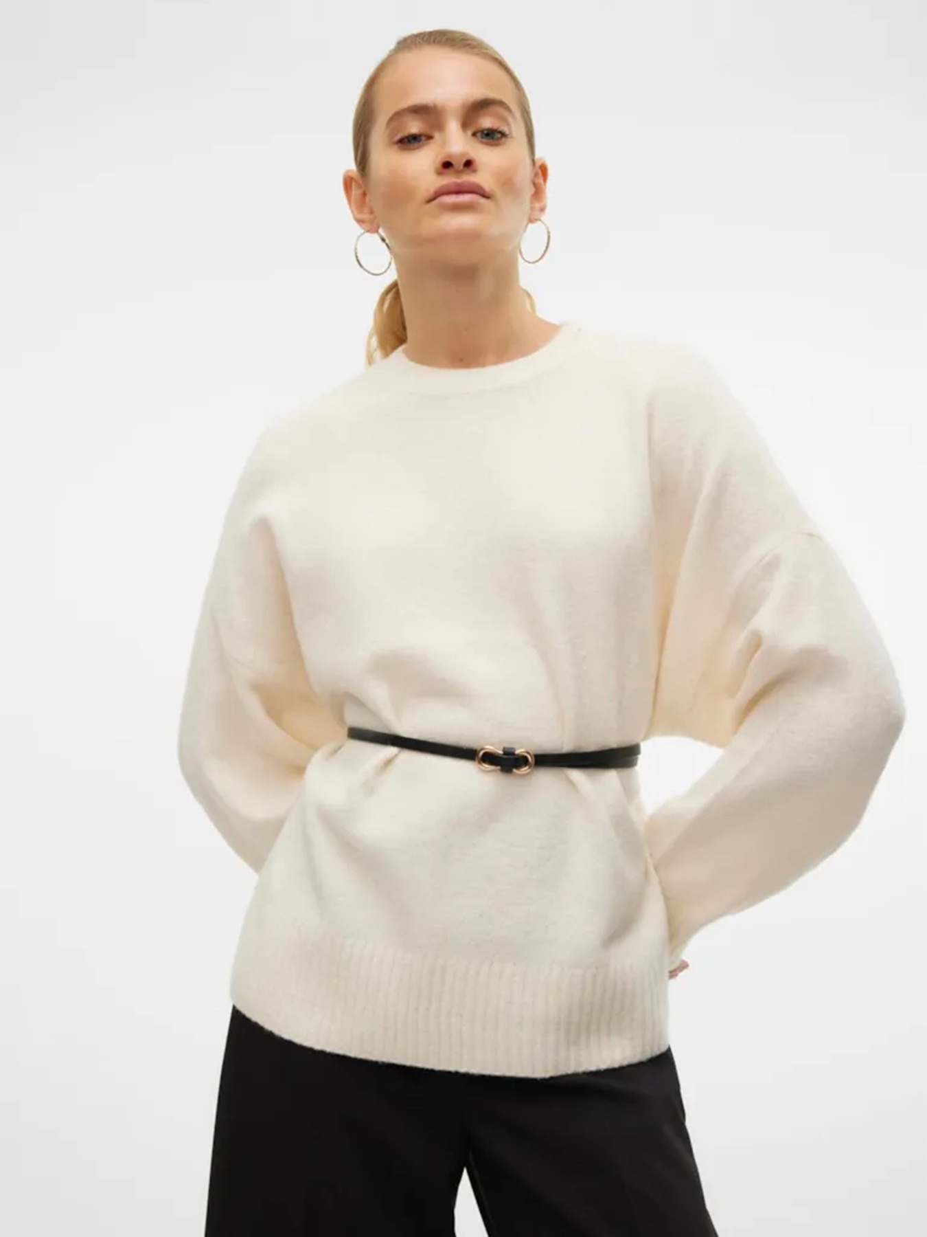 Свитры и кардиганы Vero Moda модель 10320463_Birch MELANGE Фото