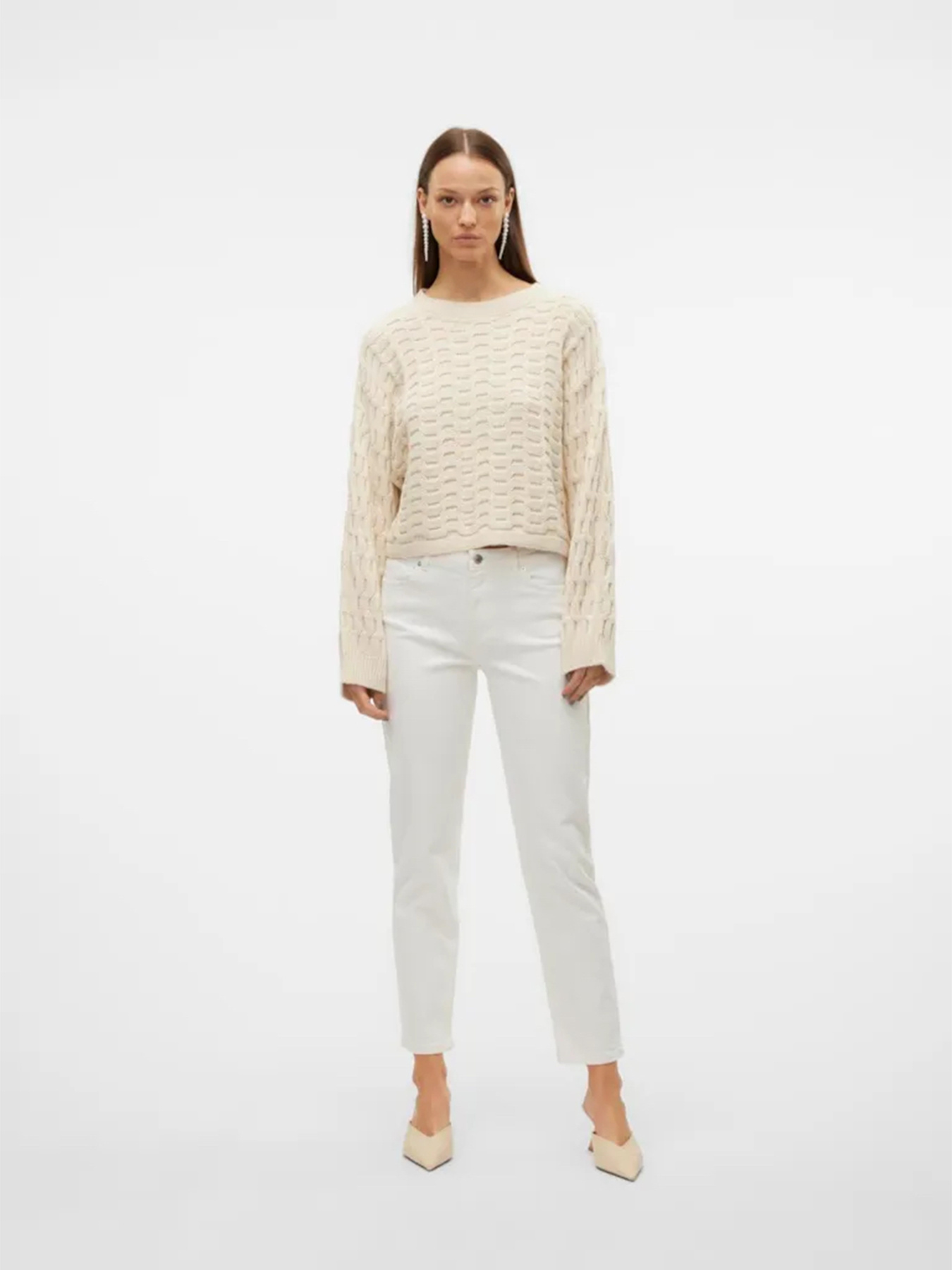 Джинси Vero Moda модель 10322783_Bright White Фото