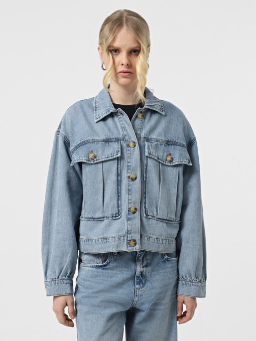 Куртки и дубленки Vero Moda модель 10323236_Light Blue Denim Фото