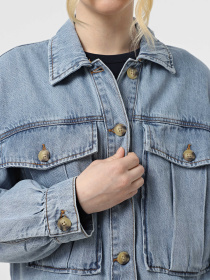 Куртки та дублянки Vero Moda модель 10323236_Light Blue Denim Фото