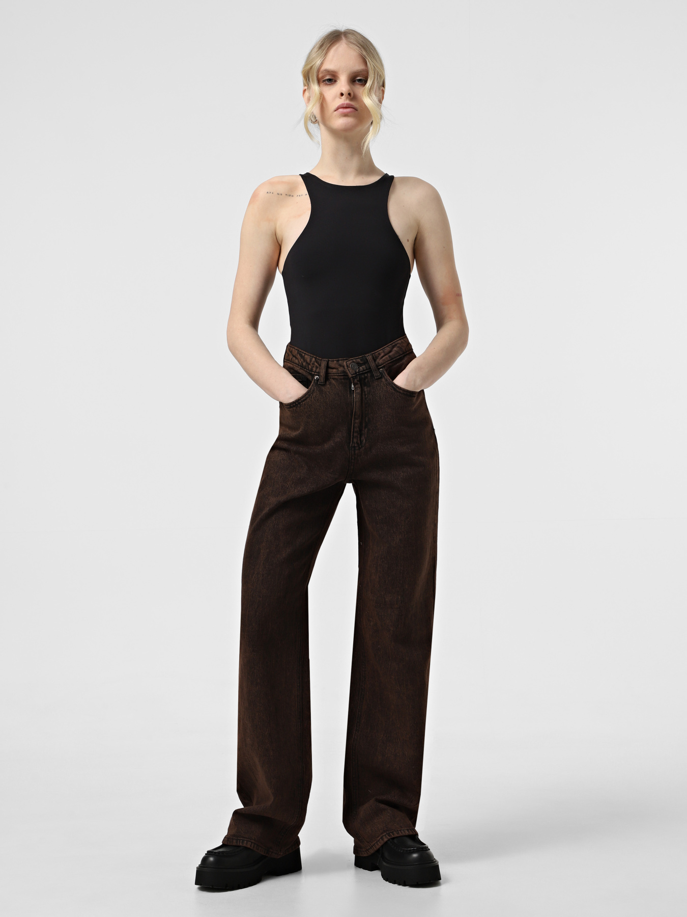 Джинси Vero Moda модель 10321108_Chocolate Torte Фото