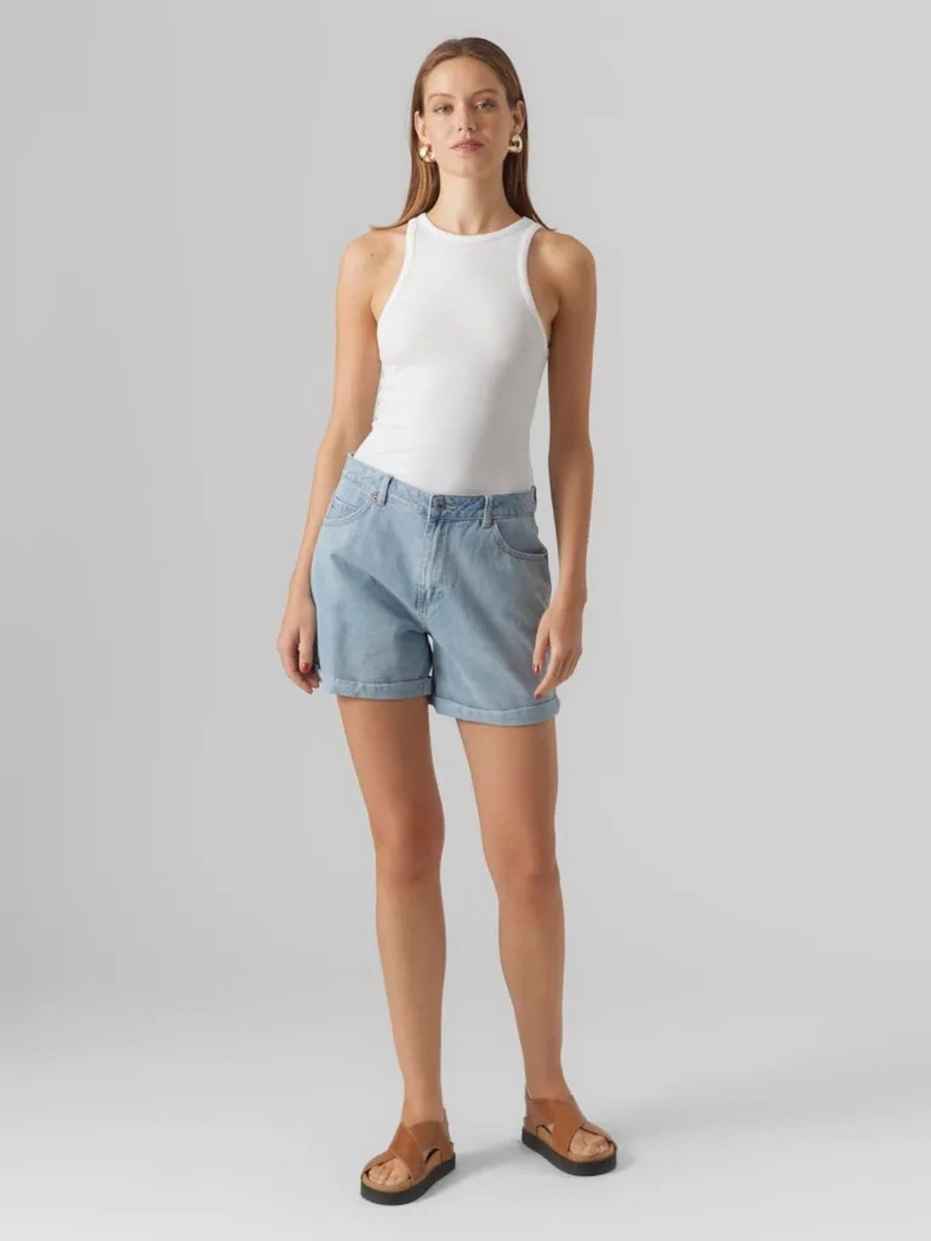 Шорти Vero Moda модель 10279493_Light Blue Denim Фото