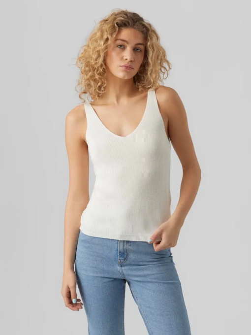 Футболки и поло Vero Moda NEWLEX SUN SL TOP модель 10281877_Snow White Фото