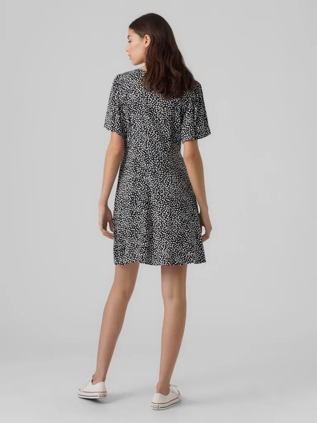 Сукні Vero Moda ALBA SS SHORT DRESS модель 10292845_Black Joey dot Фото