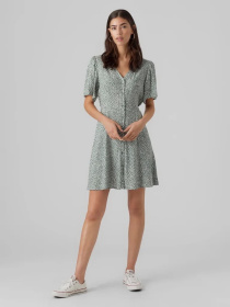 Платья Vero Moda ALBA SS SHORT DRESS модель 10292845_Laurel Wreath Joey dot Фото