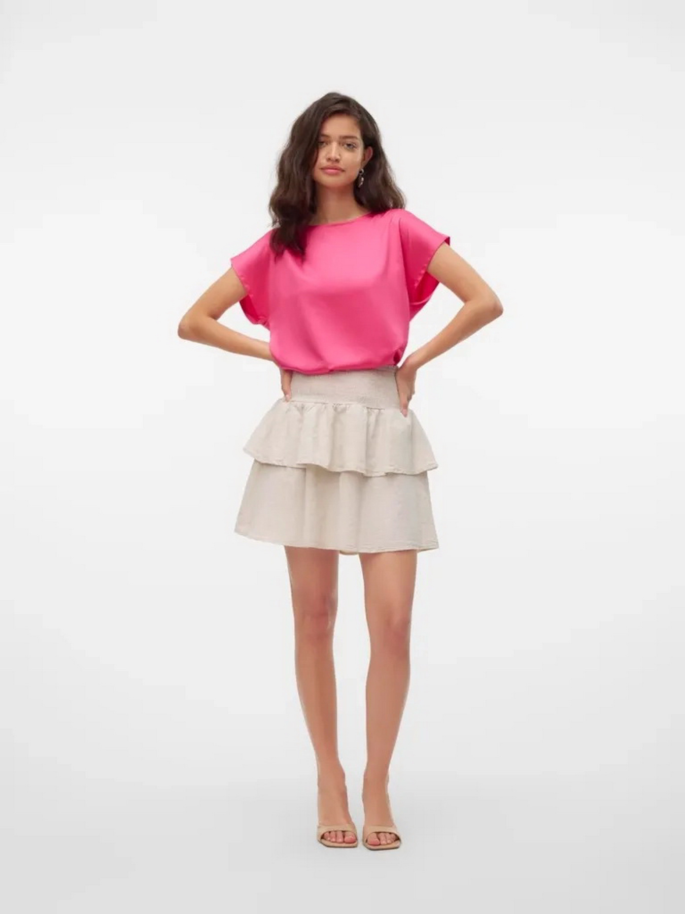 Спідниці Vero Moda модель 10309768_Silver Lining Фото