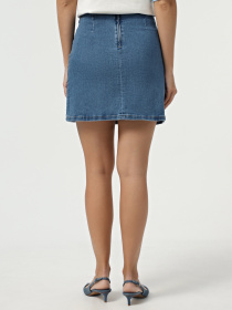 Спідниці Vero Moda модель 10311322_Medium Blue Denim Фото