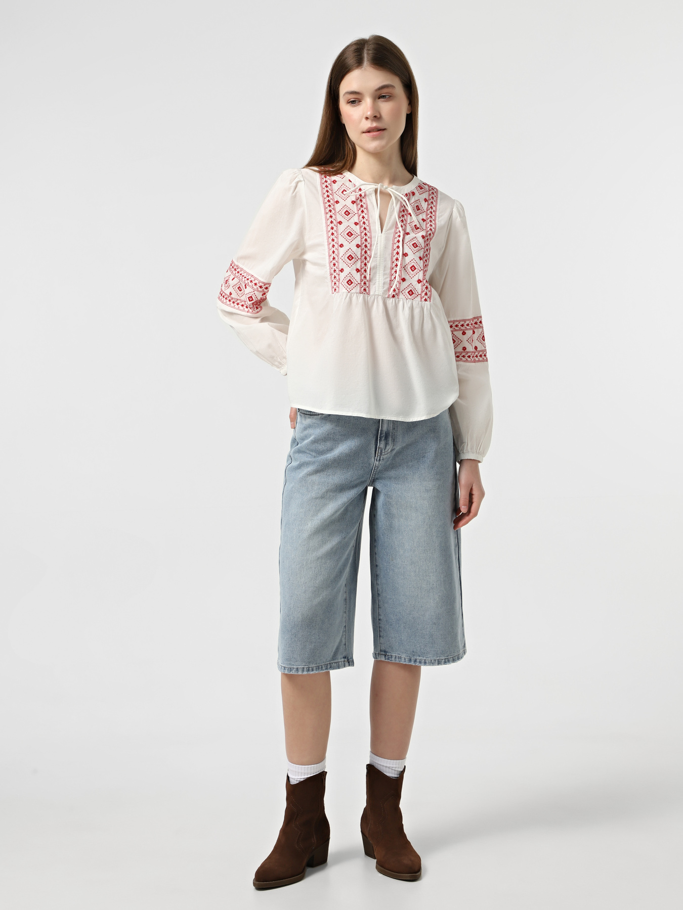 Шорты Vero Moda модель 10326403_Light Blue Denim Фото