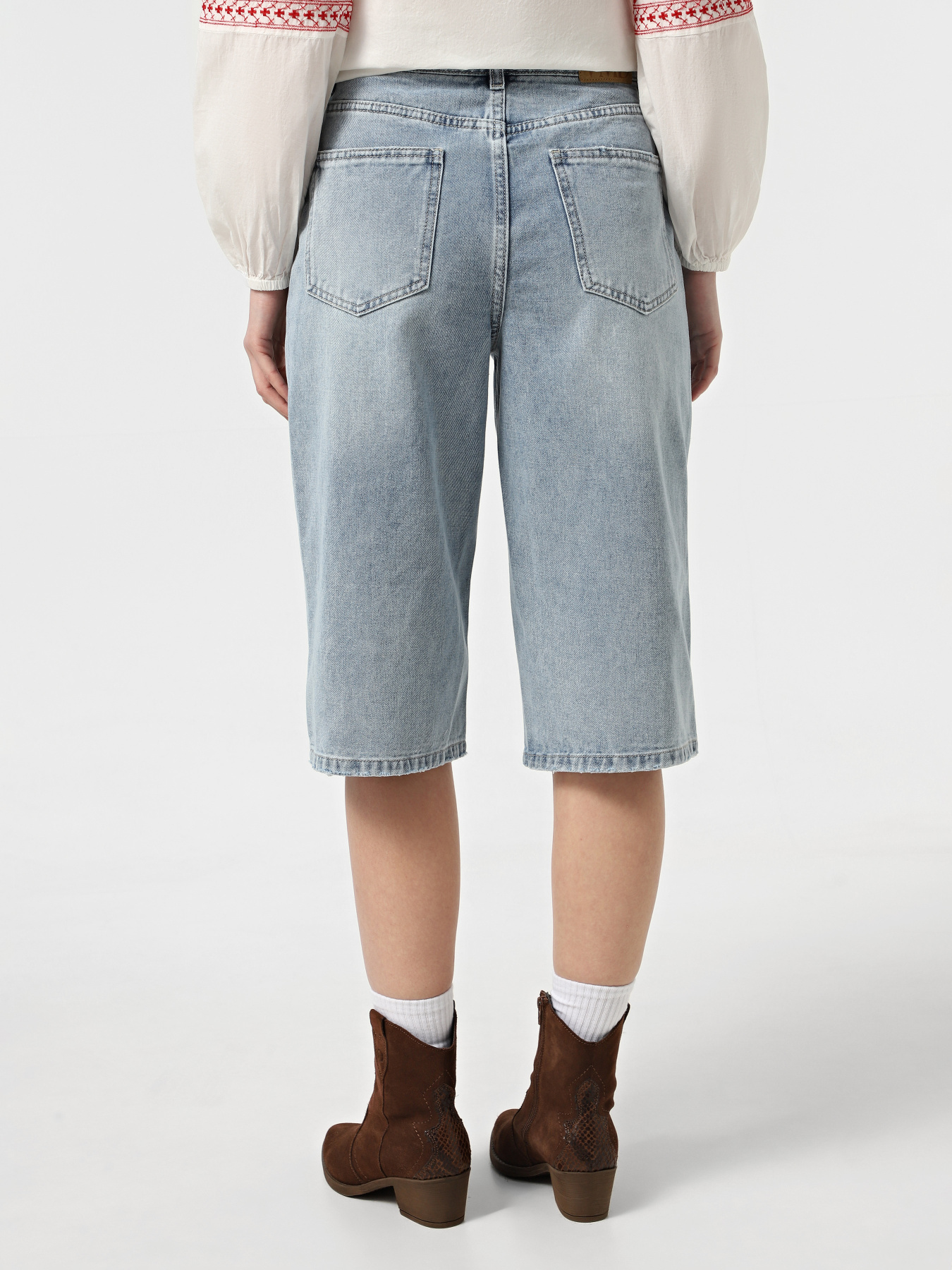 Шорты Vero Moda модель 10326403_Light Blue Denim Фото
