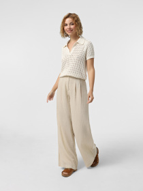 Штани Vero Moda модель 10326937_Oatmeal AS OFFER SAMPLE Фото