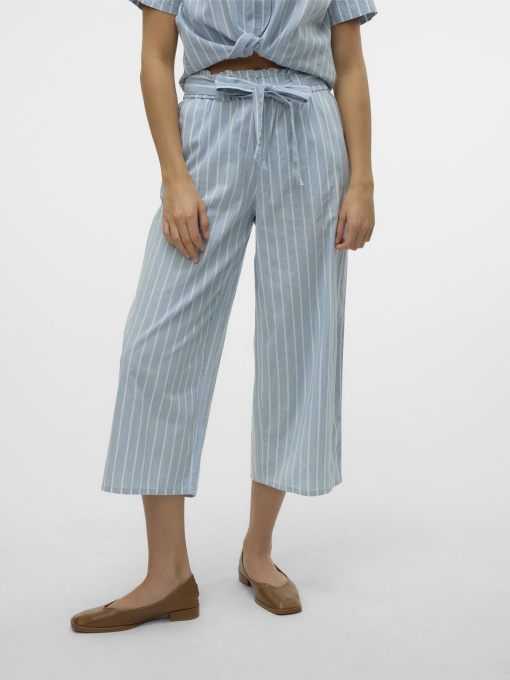 Брюки Vero Moda модель 10329182_Light Blue Denim WHITE Фото