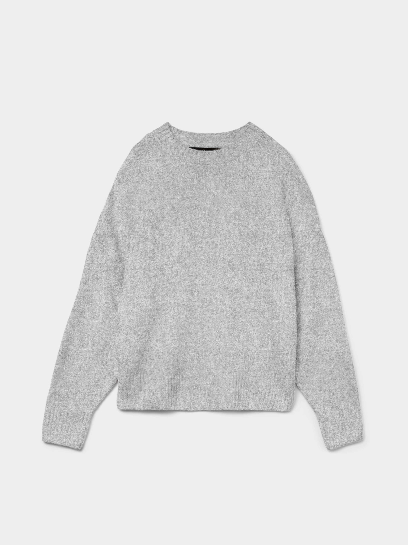 Светри та кардигани Vero Moda BOOM LS O-NECK PULLOVER модель 10320463_Light Grey Melange Светри та кардигани Vero Moda BOOM LS O-NECK PULLOVER модель 10320463_Light Grey Melange Фото