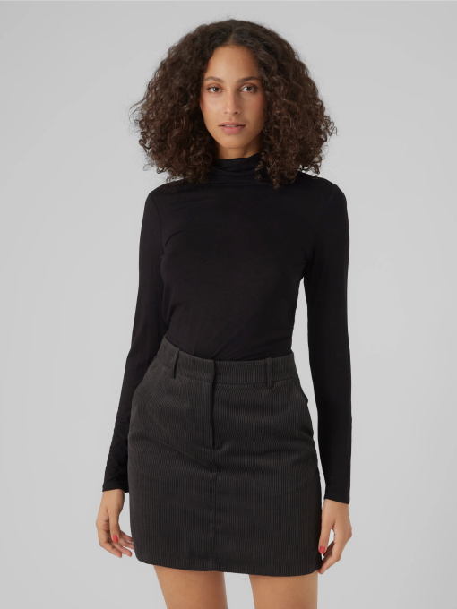 Свитры и кардиганы Vero Moda ALBERTE LS ROLLNECK TOP модель 10293803_Black Фото