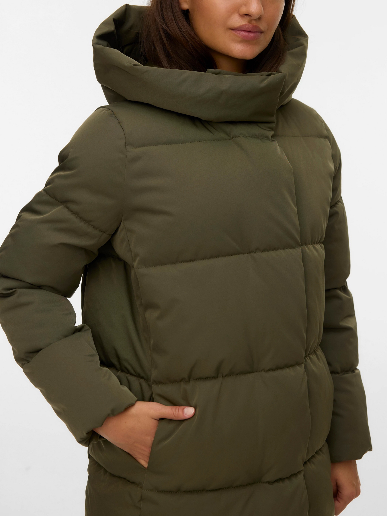 Куртки та дублянки Vero Moda STELLA COAT модель 10300030_Grape Leaf Куртки та дублянки Vero Moda STELLA COAT модель 10300030_Grape Leaf Фото