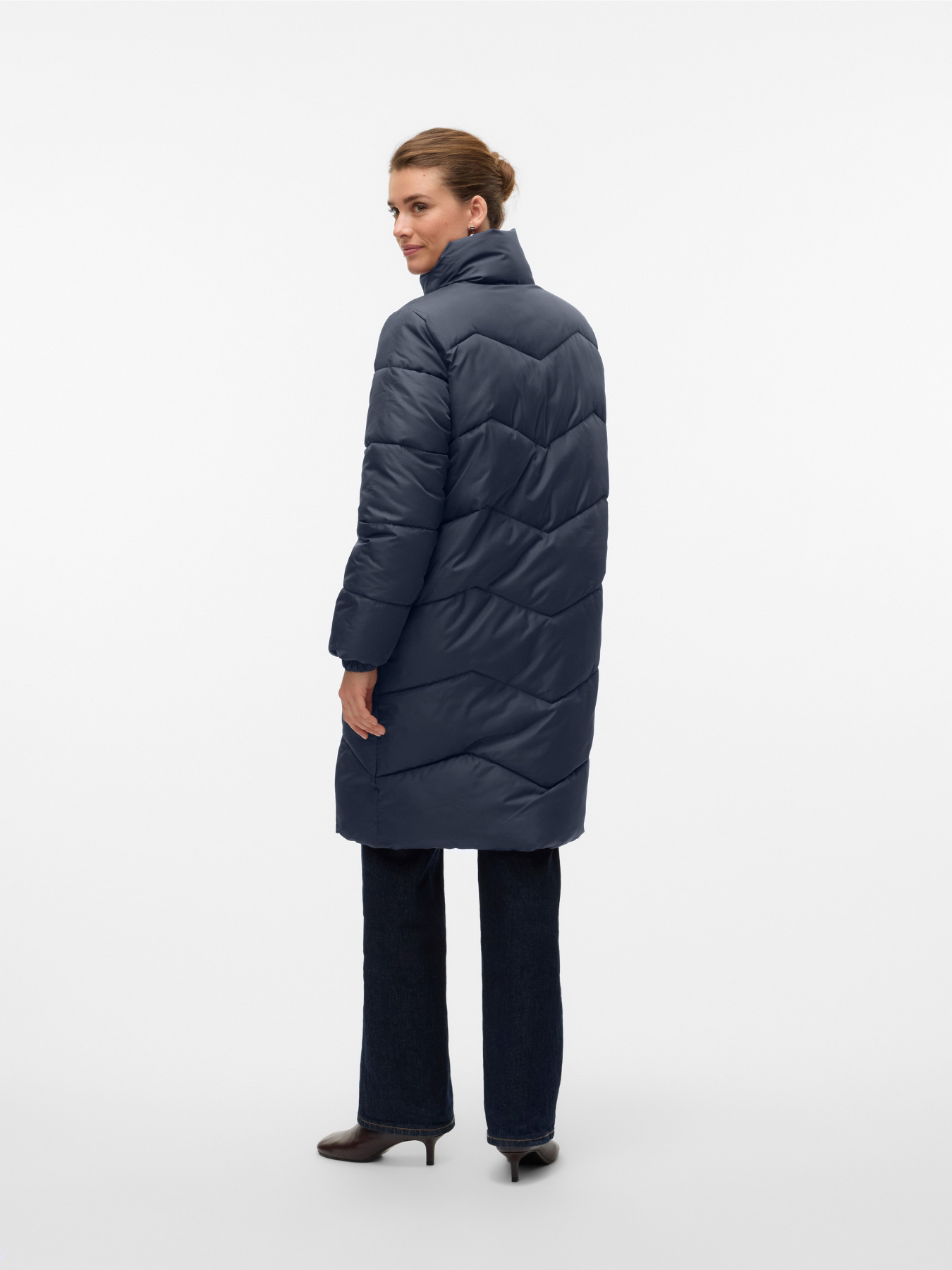 Куртки и дубленки Vero Moda LIGARIO COAT модель 10309840_Navy Blazer Куртки и дубленки Vero Moda LIGARIO COAT модель 10309840_Navy Blazer Фото