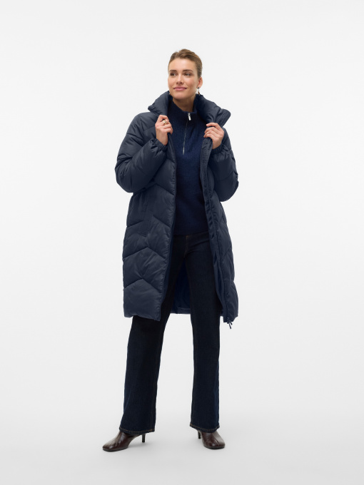 Куртки и дубленки Vero Moda LIGARIO COAT модель 10309840_Navy Blazer Фото