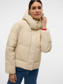 Куртки та дублянки Vero Moda GRETAKYLIE SHORT COATED JACKET модель 10311315_Oatmeal Фото