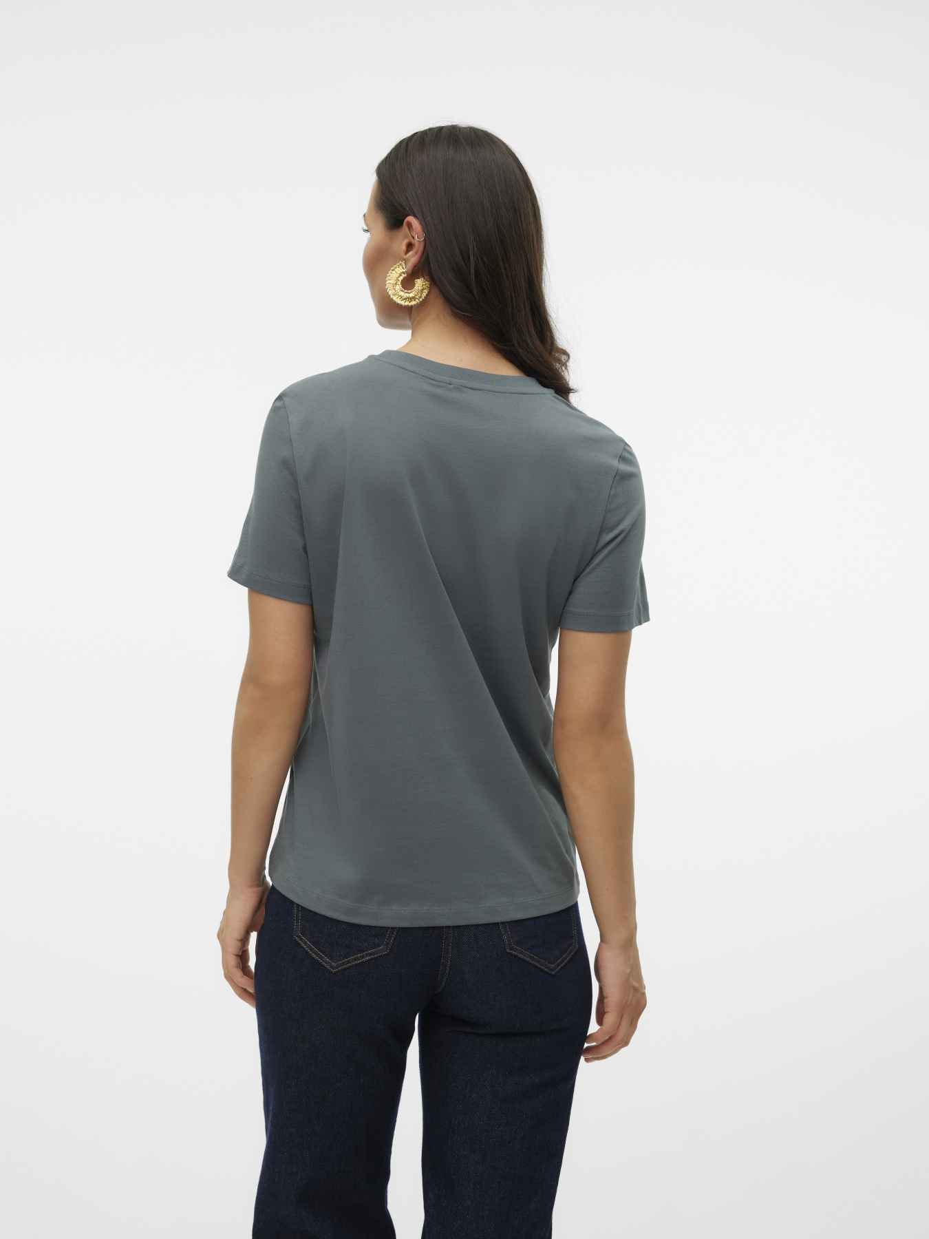 Футболки і поло Vero Moda PAULINA SS T-SHIRT модель 10316991_Balsam Green Фото