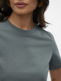 Футболки і поло Vero Moda PAULINA SS T-SHIRT модель 10316991_Balsam Green Фото