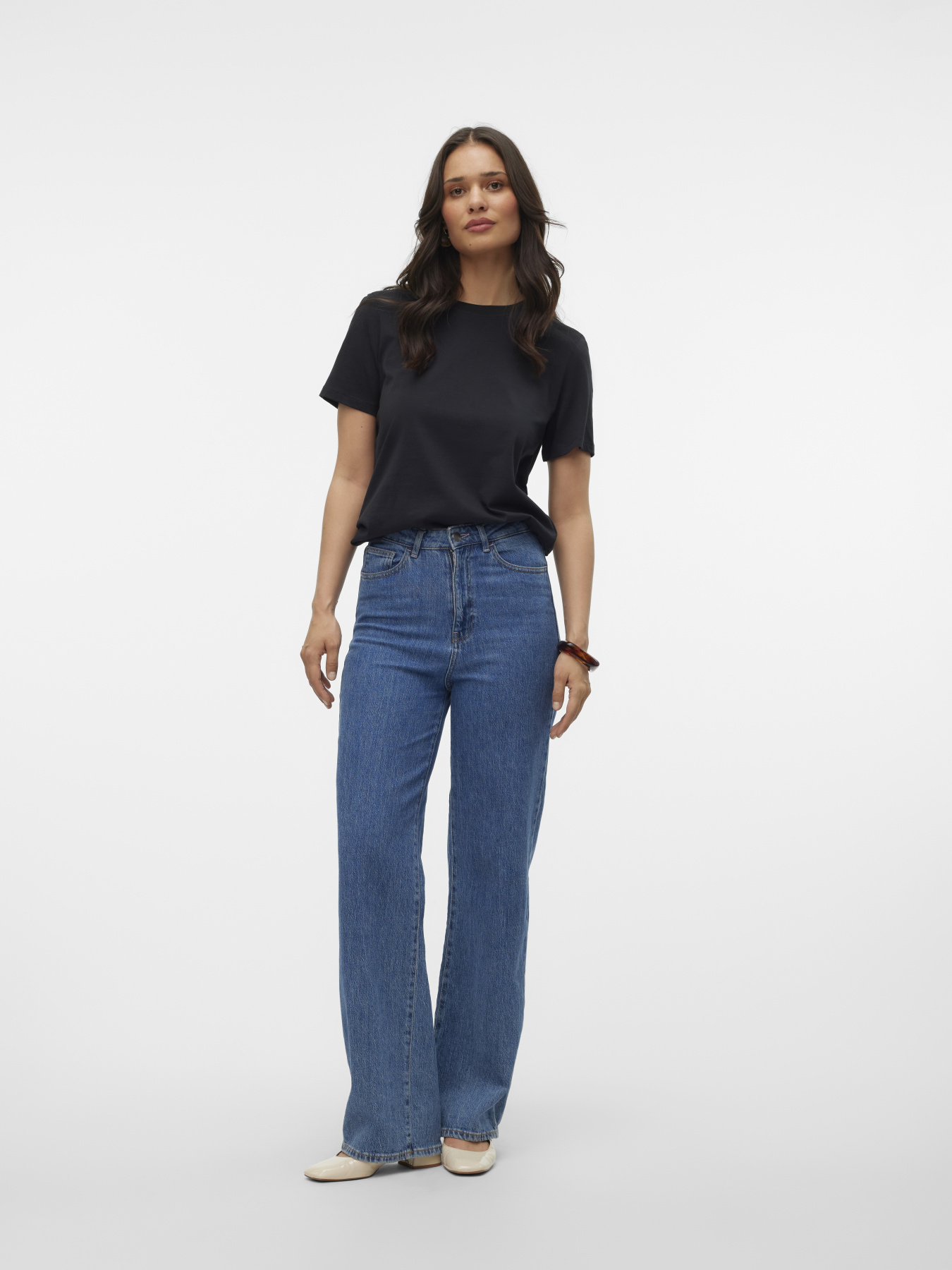 Футболки і поло Vero Moda PAULINA SS T-SHIRT модель 10316991_Black Футболки і поло Vero Moda PAULINA SS T-SHIRT модель 10316991_Black Фото