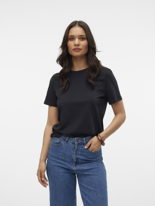 Футболки і поло Vero Moda PAULINA SS T-SHIRT модель 10316991_Black Фото