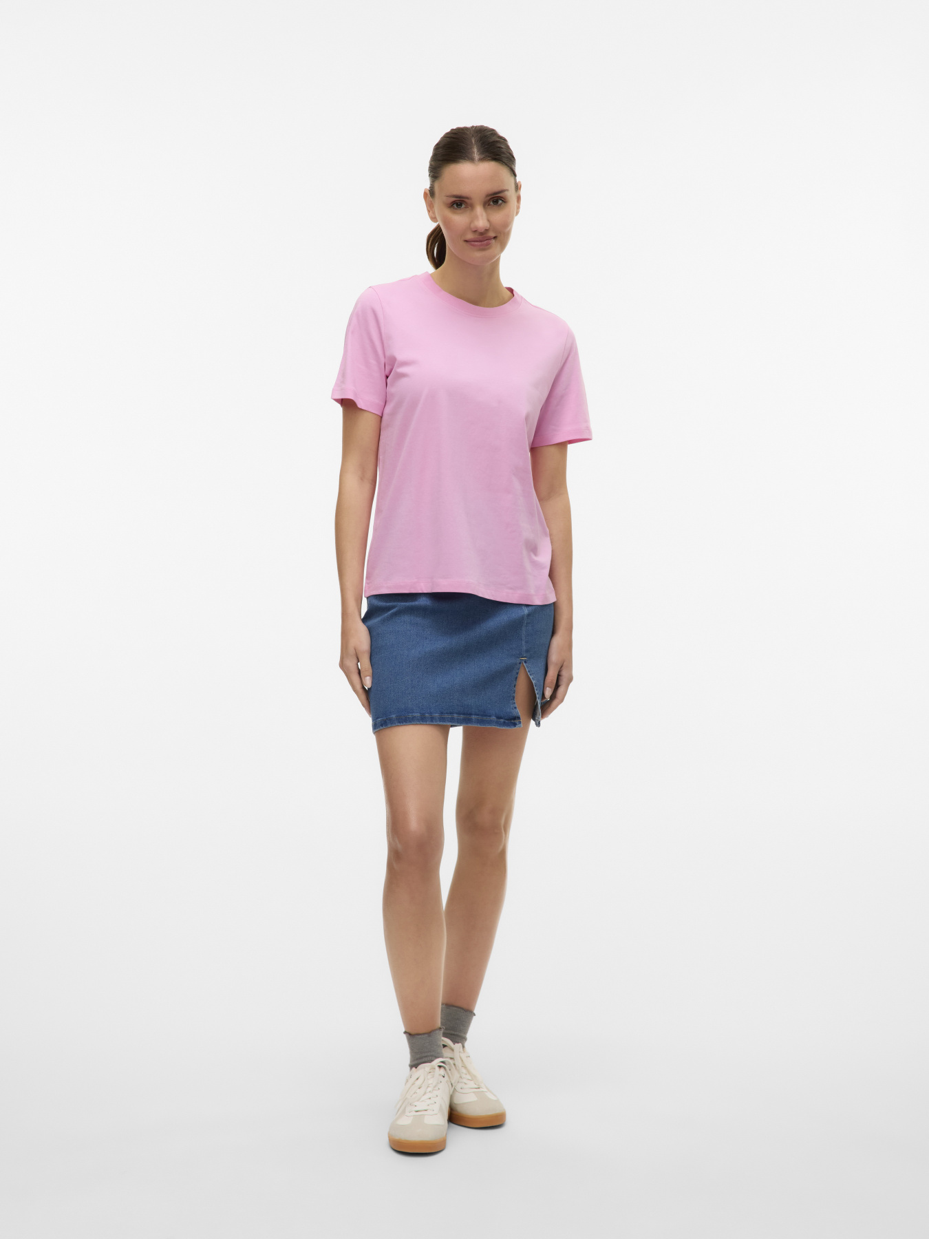 Футболки и поло Vero Moda PAULINA SS T-SHIRT модель 10316991_Bonbon Фото