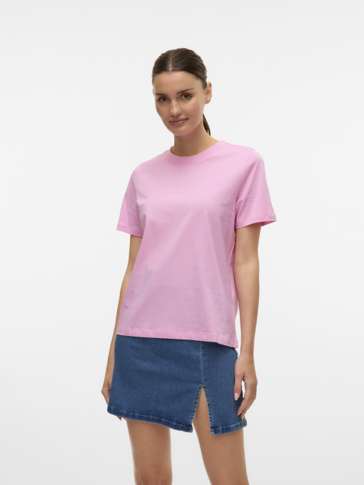 Футболки и поло Vero Moda PAULINA SS T-SHIRT модель 10316991_Bonbon Фото