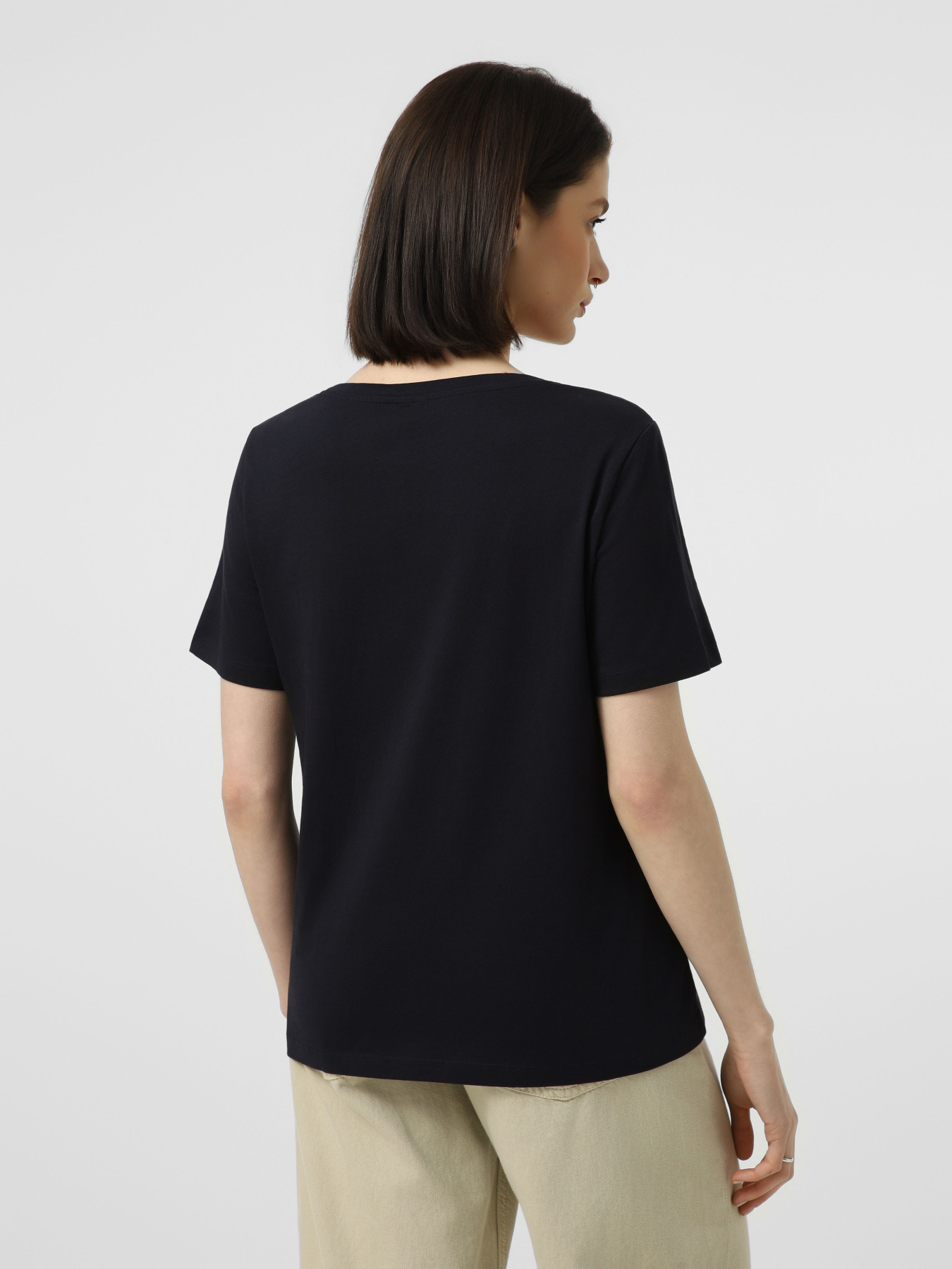 Футболки и поло Vero Moda PAULINA SS V-NECK T-SHIRT модель 10342926_Night Sky Футболки и поло Vero Moda PAULINA SS V-NECK T-SHIRT модель 10342926_Night Sky Фото