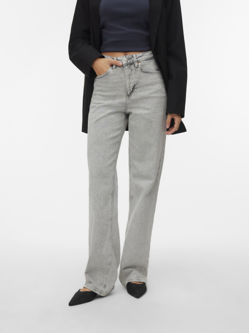 Джинси Vero Moda TESSA HR WIDE JEANS RA207 GA модель 10345320_Light Grey Denim Фото