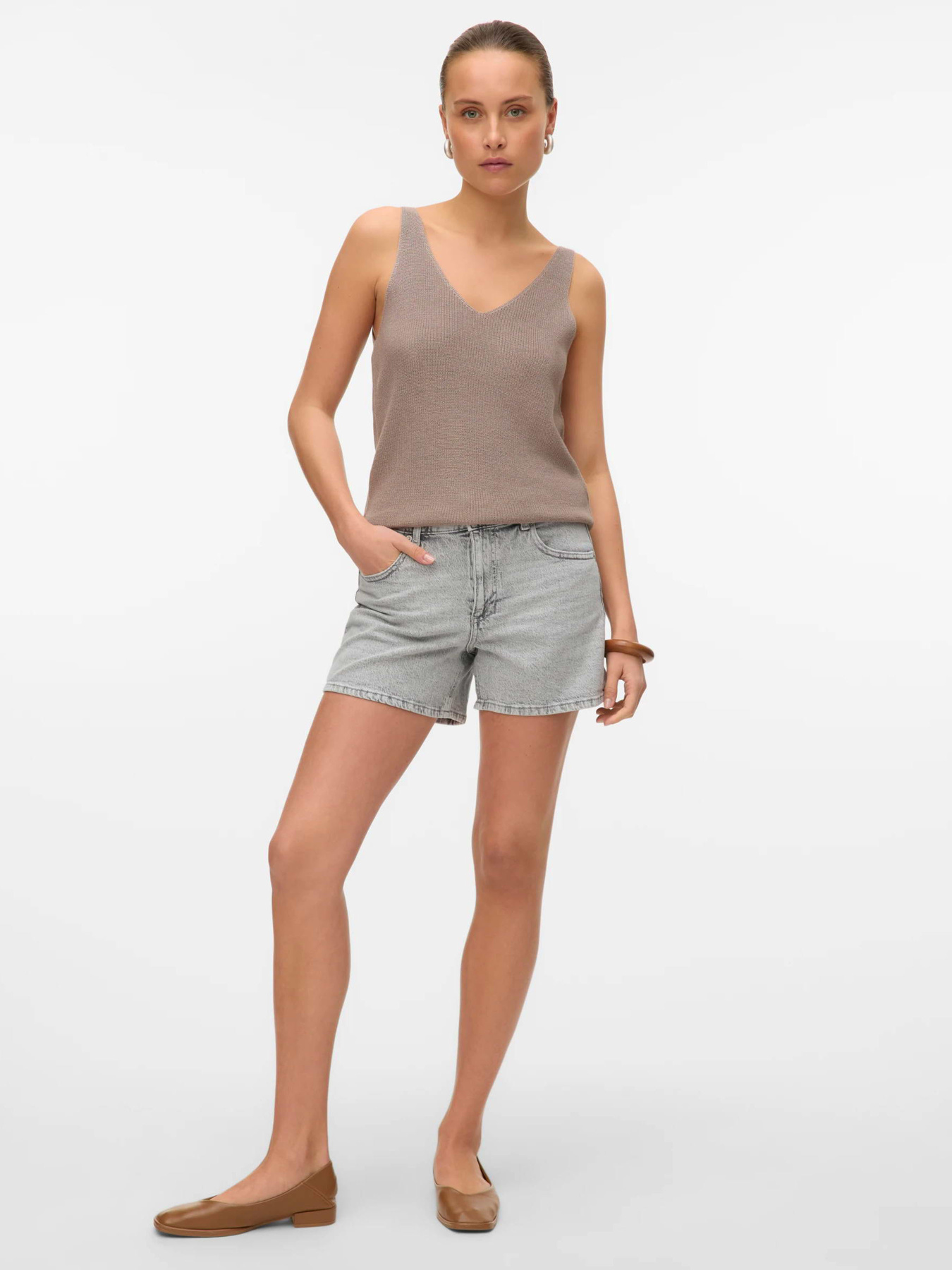 Футболки і поло Vero Moda NEWLEX SUN SL TOP модель 10281877_Moon Rock Фото