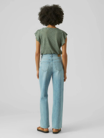 Футболки и поло Vero Moda TASSA SL FRILL TOP модель 10286067_Laurel Wreath Фото