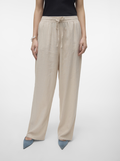 Брюки Vero Moda LINN HW PANTS WVN модель 10305091_Moonbeam Фото