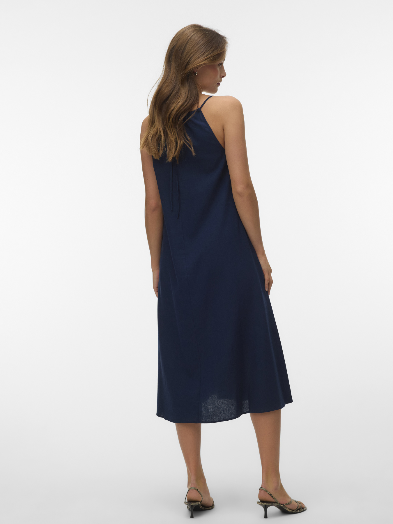 Сукні Vero Moda JESMILO CALF SINGLET DRESS модель 10340519_Navy Blazer Фото