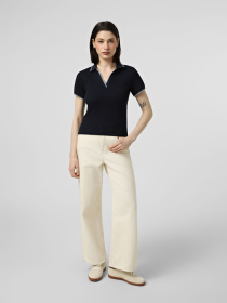 Футболки и поло Vero Moda CHLOE SHORT POLO модель 10342882_Navy Blazer Snow white + a Фото