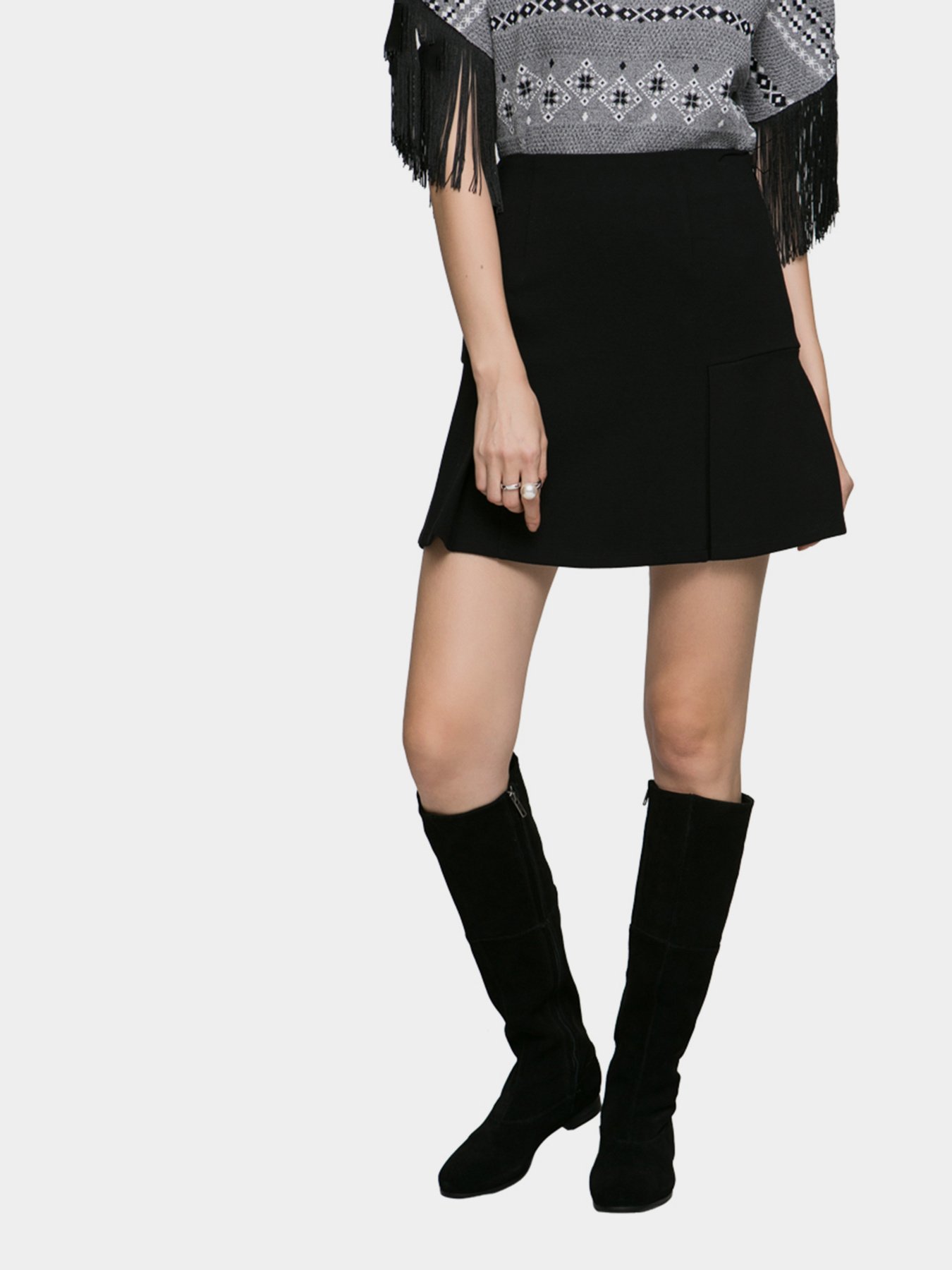 Юбки Vero Moda модель 31641G506010_чорний Фото