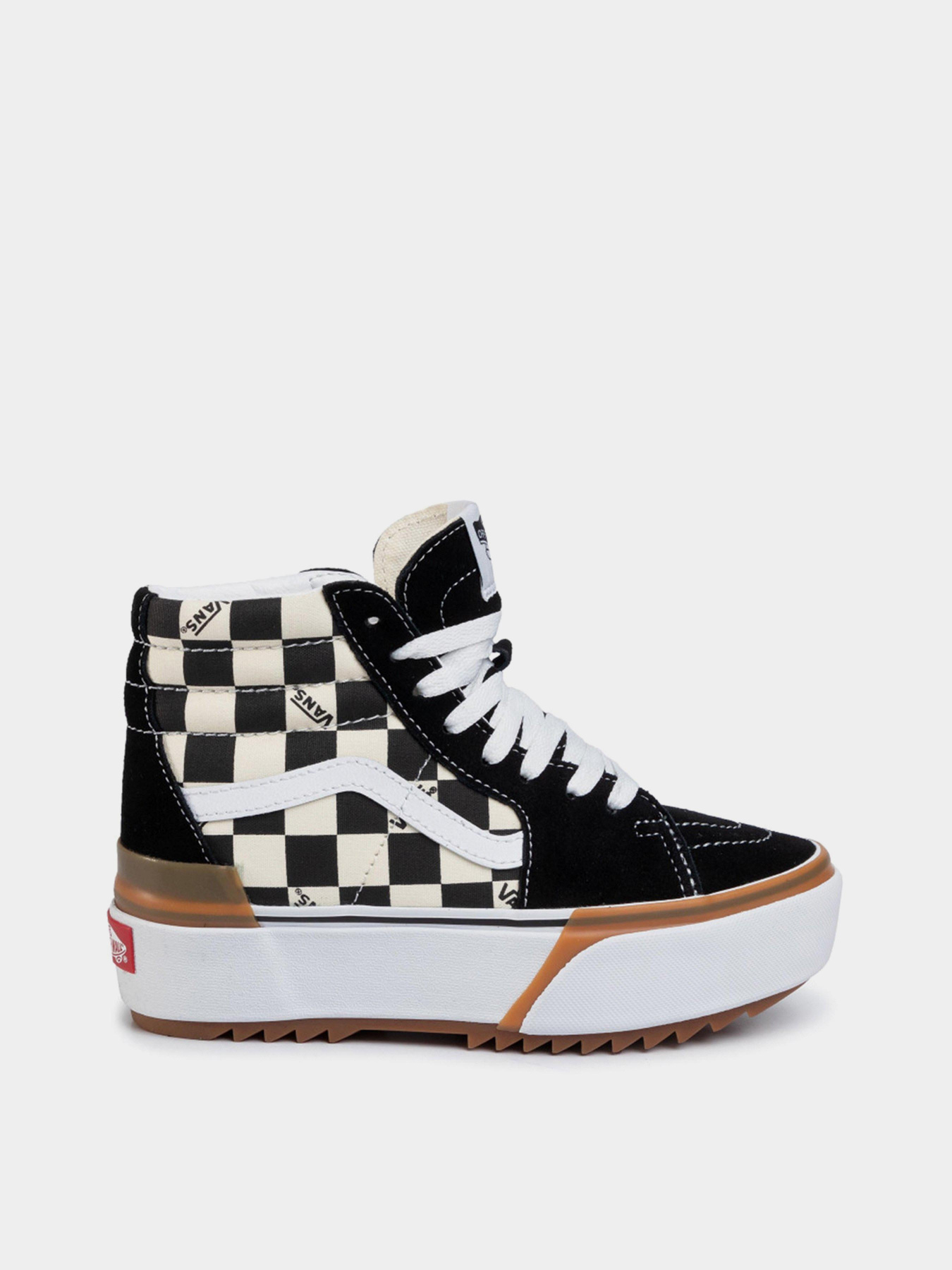Кеди Vans Checkerboard Sk8-Hi Stacked модель VN0A4BTWVLV1 Кеди Vans Checkerboard Sk8-Hi Stacked модель VN0A4BTWVLV1 Фото