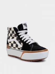 Кеди Vans Checkerboard Sk8-Hi Stacked модель VN0A4BTWVLV1 Фото