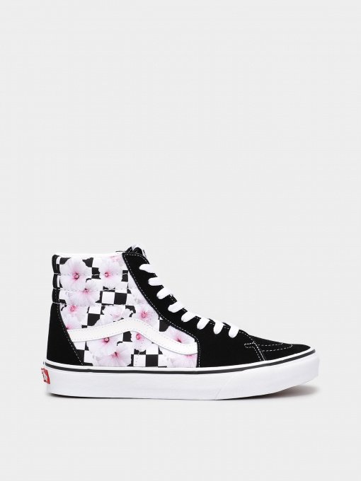 Кеди Vans Sk8-Hi Hibiscus Check модель VN0007NSBLK1 Фото