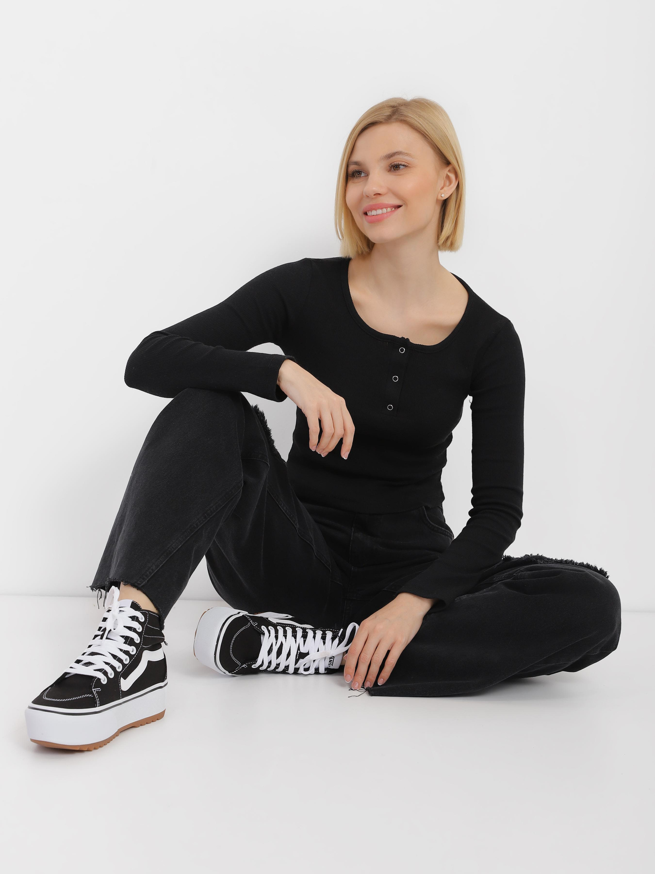 Кеды Vans Filmore Hi Tapered Platform ST модель VN0A5JLGBLK1 Фото