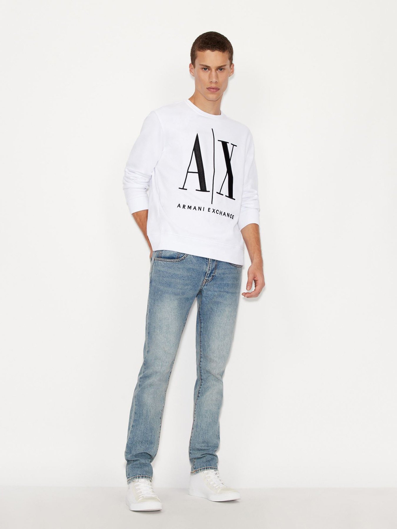 Худи и свитшоты Armani Exchange модель 8NZMPA-ZJ1ZZ-1100 Фото