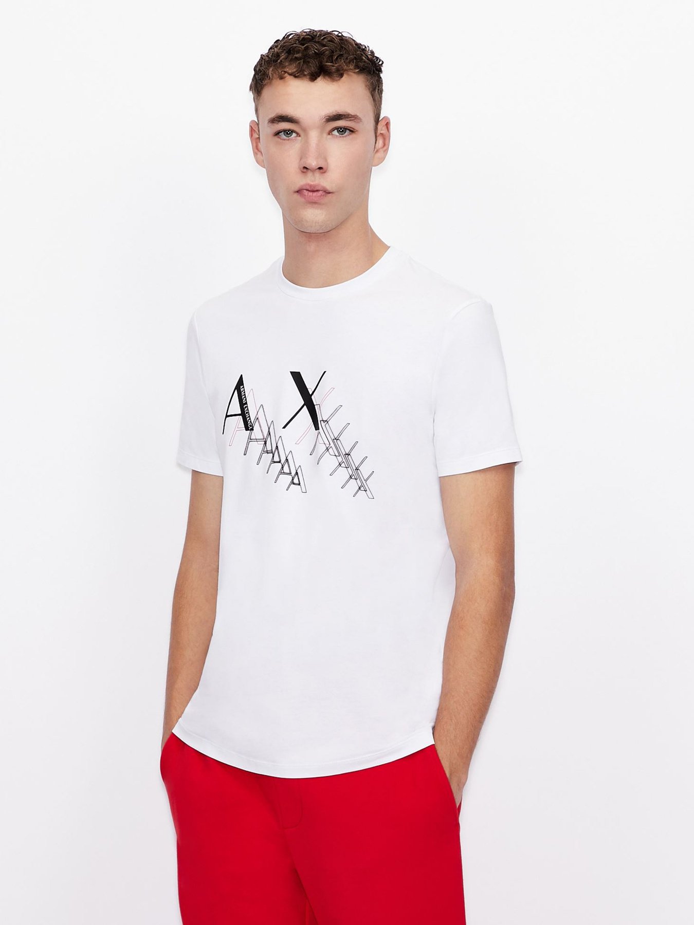 Футболки и поло Armani Exchange модель 3KZTFA-ZJE6Z-1100 Фото