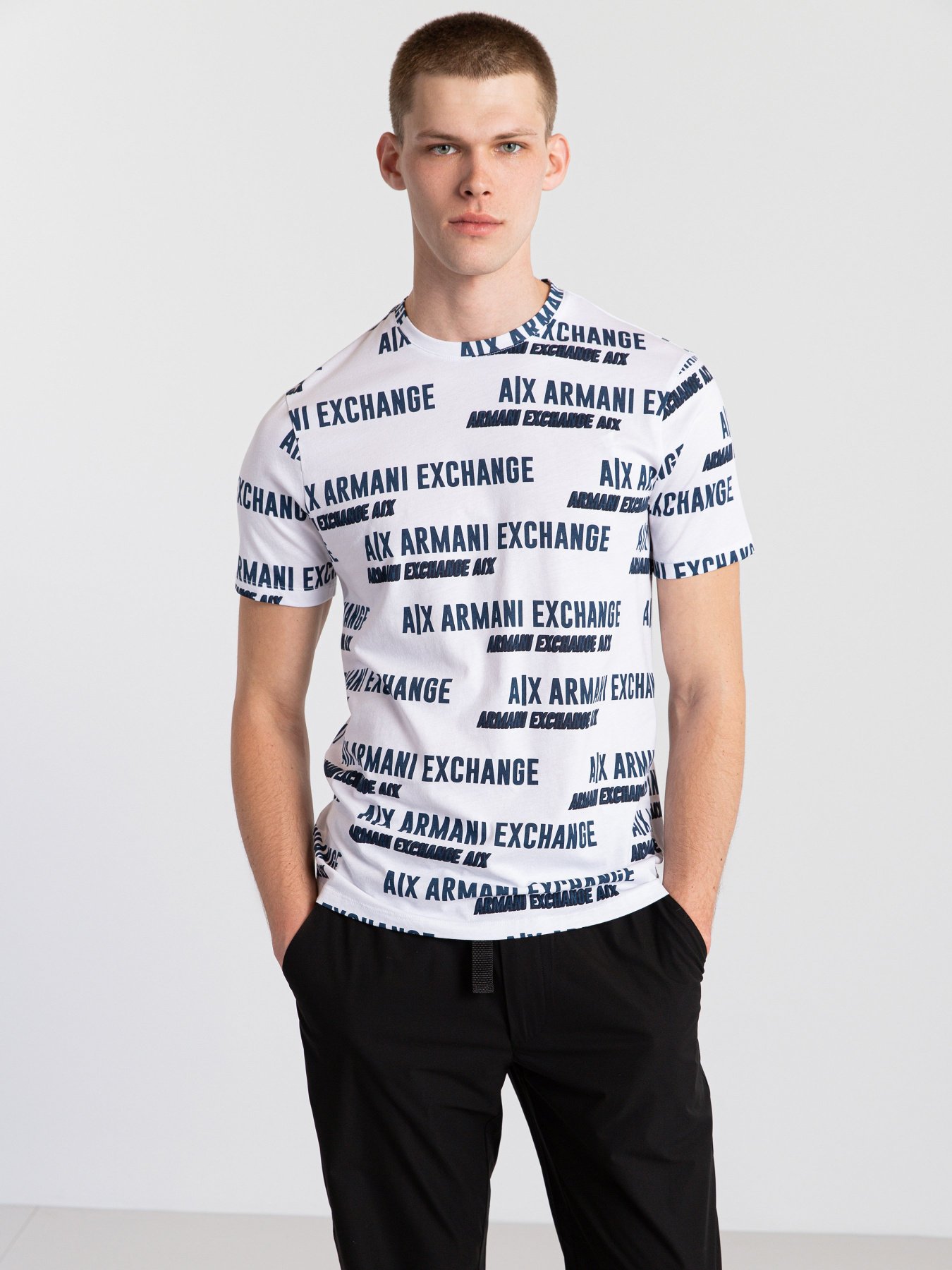Футболки и поло Armani Exchange модель 3KZTFC-ZJH4Z-2103 Фото