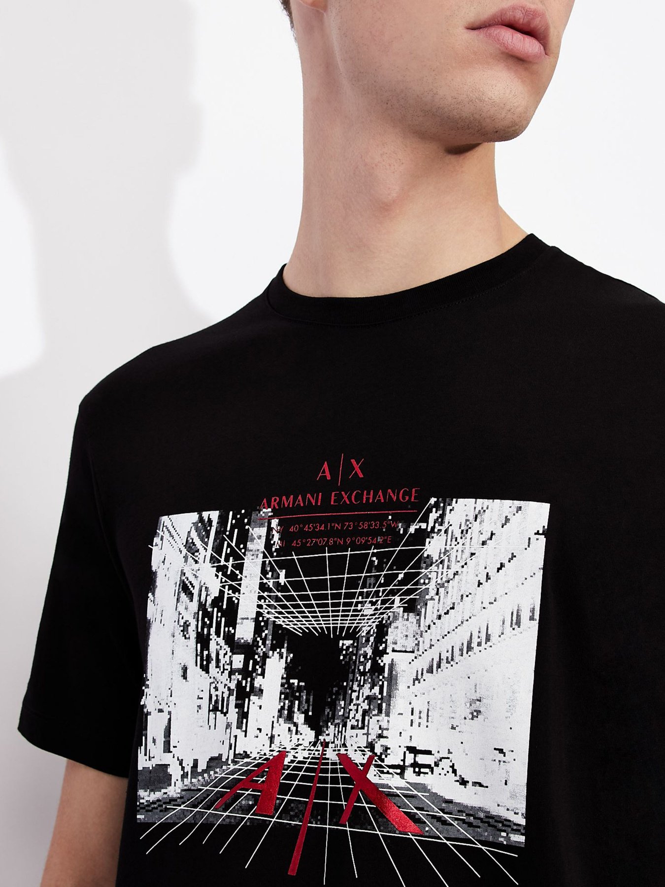 Футболки и поло Armani Exchange модель 3KZTFH-ZJH4Z-1200 Фото