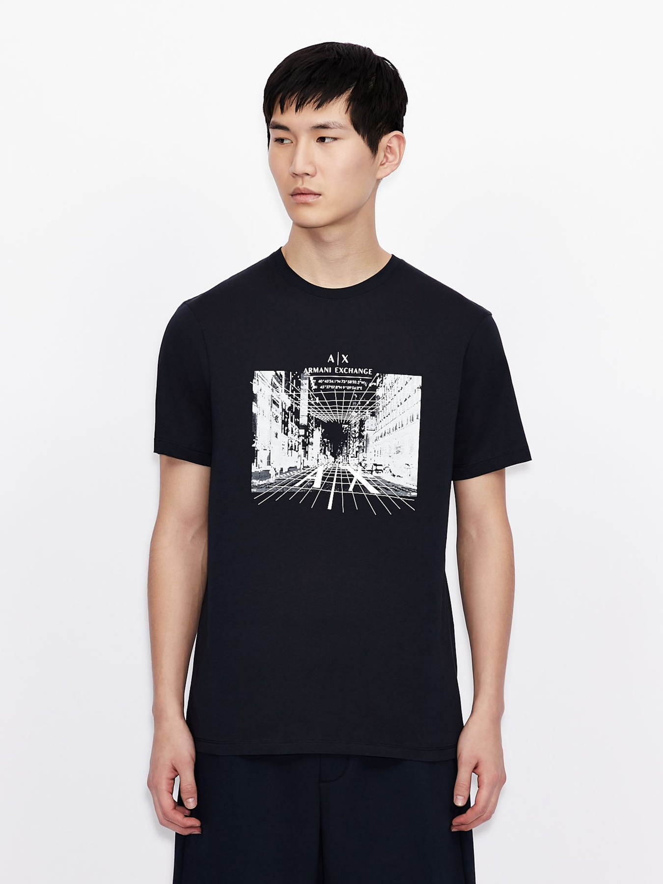 Футболки и поло Armani Exchange модель 3KZTFH-ZJH4Z-1510 Фото