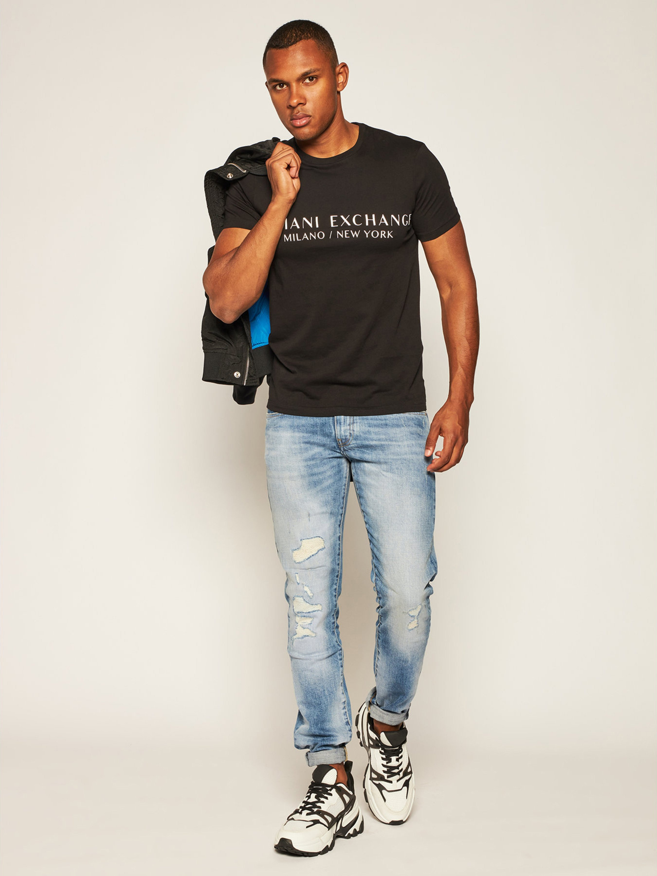 Футболки и поло Armani Exchange модель 8NZT72-Z8H4Z-1200 Фото