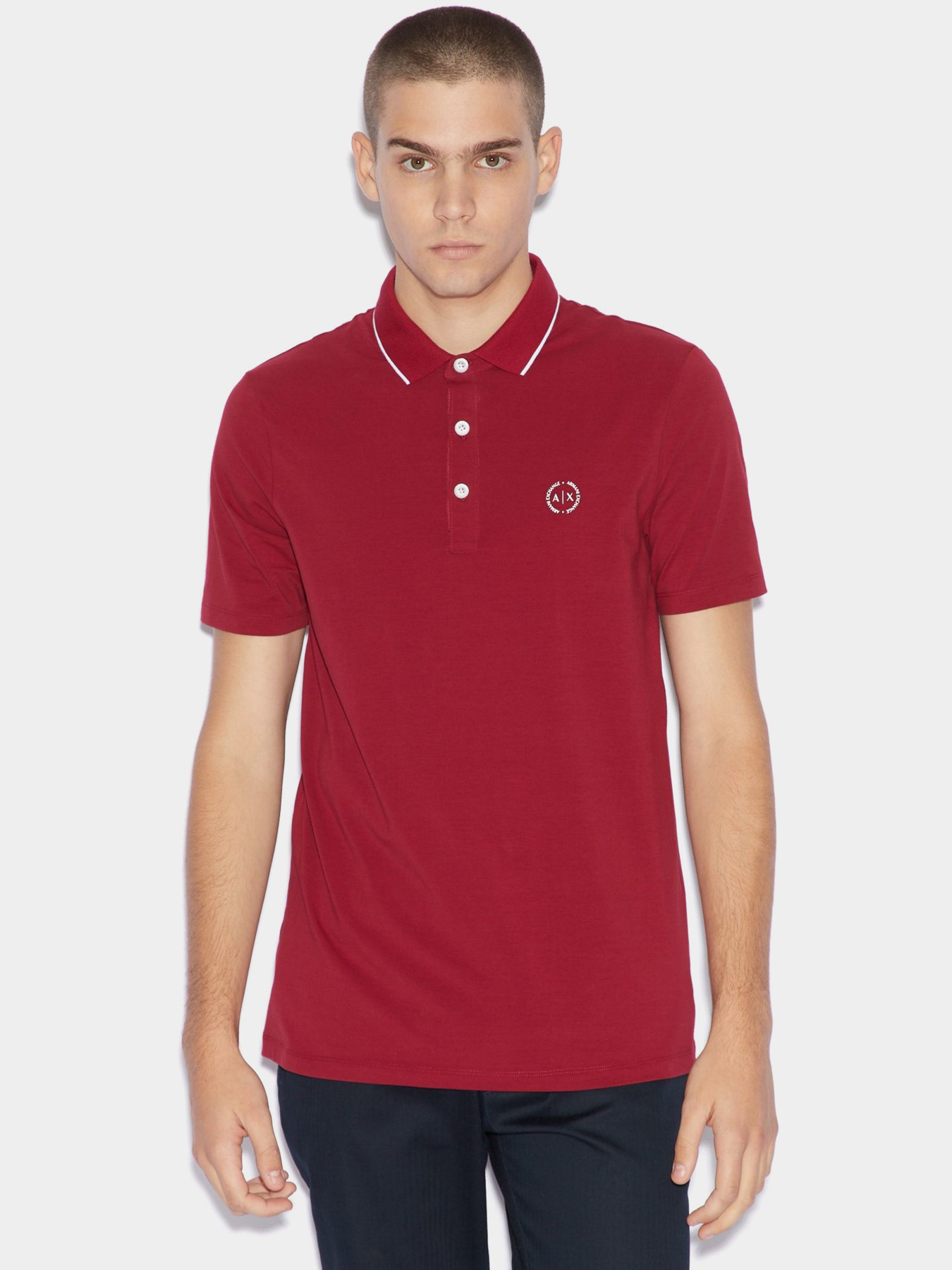 Футболки и поло Armani Exchange модель 8NZF70-Z8M9Z-1463 Футболки и поло Armani Exchange модель 8NZF70-Z8M9Z-1463 Фото