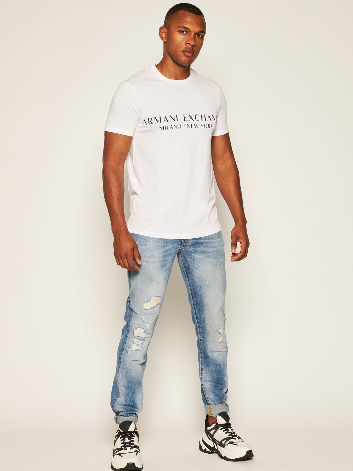 Футболки и поло Armani Exchange модель 8NZT72-Z8H4Z-1100 Фото