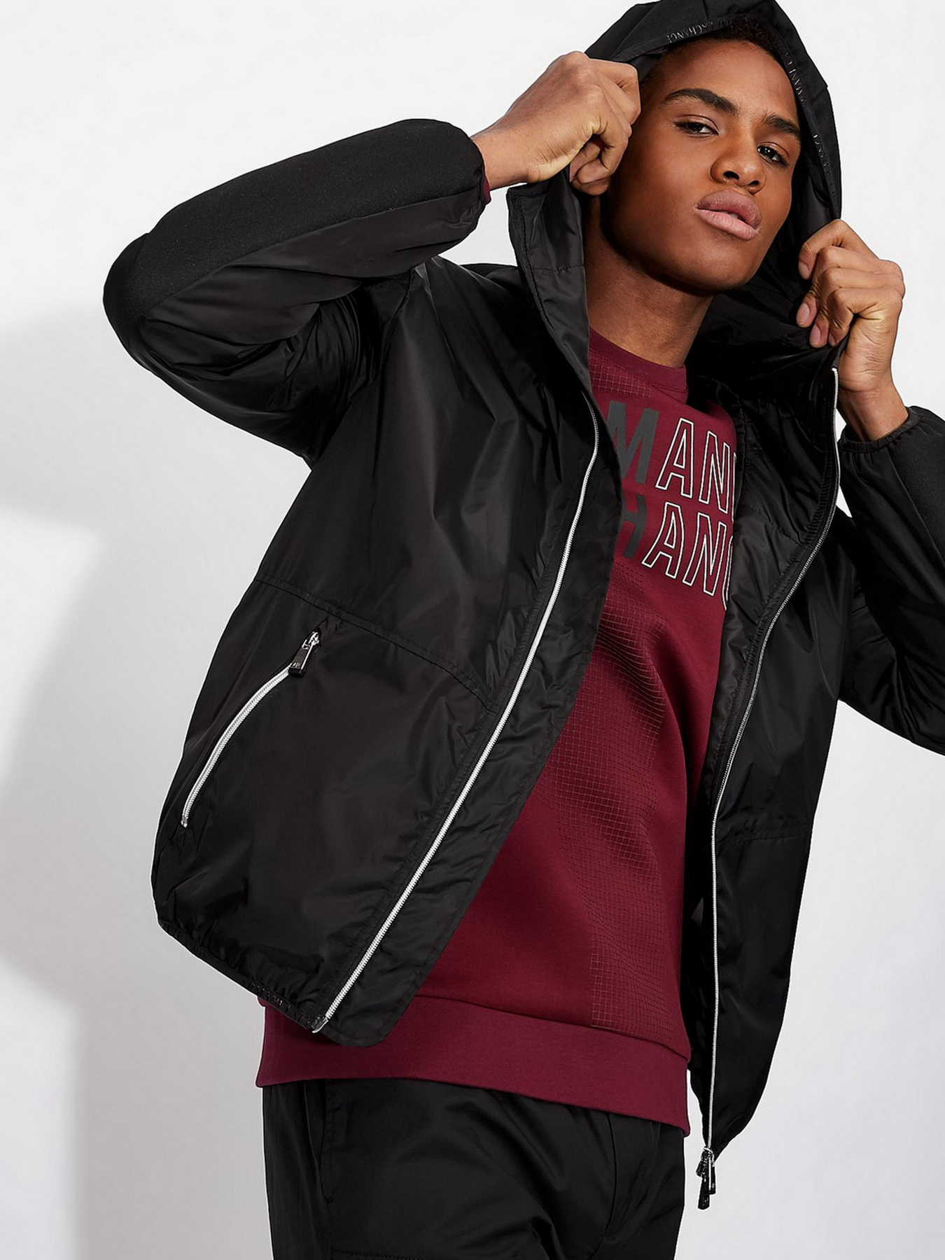 Худи и свитшоты Armani Exchange модель 6KZMFA-ZJY1Z-6452 Фото